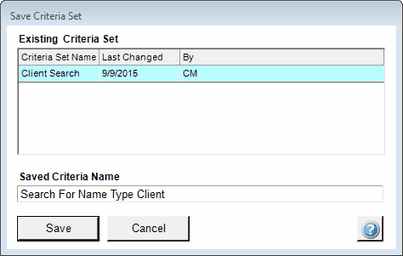 Give the Query a Descriptive Name
