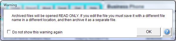 Check the box and this will not come up again.