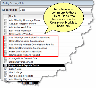 Commission Task Security