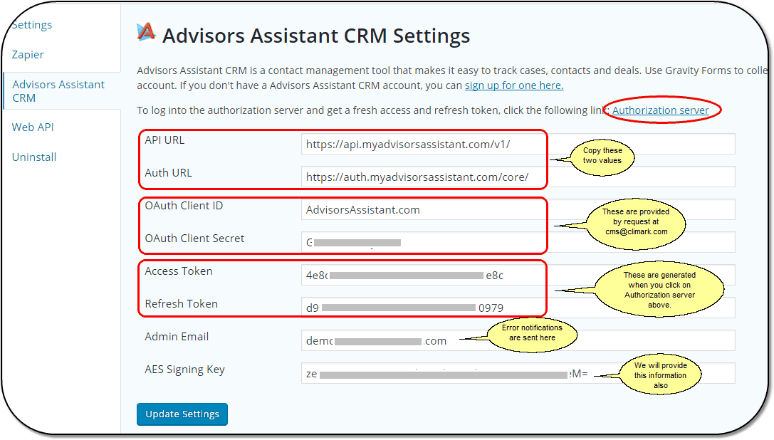 GravityOAuthCredentials