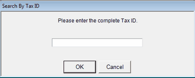 Fill In The Tax ID or Social Security Number