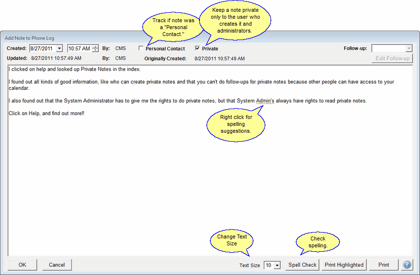 NoteEntryScreenCallouts
