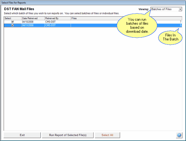 This Screen In Batch Mode