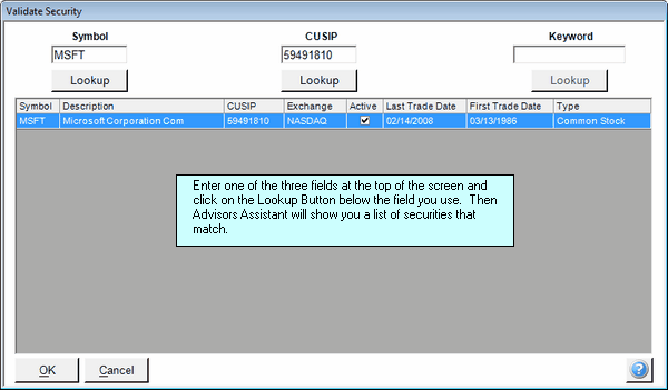 ValidateSecuritySungardScreen
